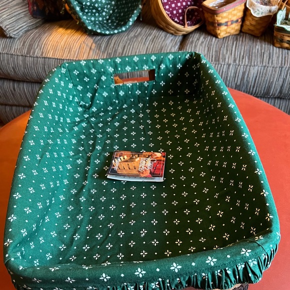 HOSTESS SERVING TRAY BASKET 
LONGABERGER LARGE 1995 - Picture 3 of 8